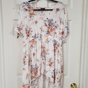 Torrid floral high-low top